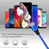 360 degree Rotate 5A led Magnetic Micro usb Type C Cable For iPhone Samsung Huawei Magnet Fast Charging 1M1279247