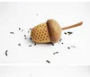 Acorn Tea Infuser Silicone Acorn Shaped Tea Sinters Losse Blad Mok Zeef Kop Steender Tea Accessories SN4591