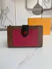 M69443 Kurzstil Wallet L Blumenmuster Mix Farbe Mode -Mode -Geldbörse Echtes Leder 2020 neuer Stil Kurzstile Button Ladies Puts5567795