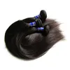 Nieprzetworzone Top 10a Grade Peruwiański Vingian Włosy Jedwab prosty 5 Wiązki 500g Lot Natural Color Cut One Donor Hair Bardzo miękkie gładkie