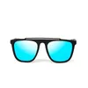 Lunettes de soleil TR90 pour hommes, monture carrée, verres polarisants, lunettes de sport de plein air, 6 couleurs, bonne qualité, vente en gros