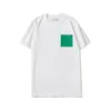 Mode T Shirts Summer Man Woman T Shirt Kläder Street Wear Crew Neck Short Sleeve Tees 2 Färg Top Quality