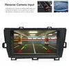 Araba Video MP5 Oyuncu 9 inç kapasitif 1024x600 FM USB Android Double Din Dash GPS Navigasyon Toyota Pruis 2009-2013