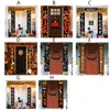 Halloween Window Curtain TRICK OR TREAT Door Banner Curtain Panel Decor Ghost Festival Couplets Party Doorway Hanging Decoration