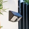 360LED lampe murale solaire étanche éclairage extérieur cour jardin rue veilleuses 6 modes 3000K 4000K 6000K dans une seule lumière