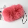 Pink Sugao women&girl Fox Fur Bag shoulder bags deisgner chain bag new styles purse fashion women bags shoulder bag hot sale