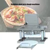 Rostfritt stål elektrisk pizza deg pressning maskin pizza deg pressning maskin deg rullplåt tryck bakverk pizza nudel tryck 220V