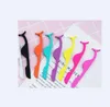 False Eyelash PinceZers Fake Eye Lash Applicator Eyelash Extension Curler Nipper Auxiliary Clip Clamp Makeup Tools 50pcs