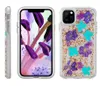 Luksusowe suszone prawdziwe kwiaty kwiatowe estetyczne estetyczne obudowy telefoniczne dla iPhone'a 11 12 13 14 Pro Max 7 8 plus przezroczyste osłonę ochronną zderzaka TPU