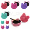 Makeup Brushes Silicone Cleaning Brush Washing Pad Gel Cleaner Scrubber Sponge Mat Foundation Cosmetics Brush Cleaning Make Up Tool RRA3476
