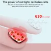 RF EMS Eyes Care Care Massager أداة تجميل متعددة الوظائف LED فوتون رفع العين أدوات الاهتزاز الحرارية تقلل من التجاعيد