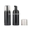 100ml 120m 150ml 200ml Plastic Refillable Travel Foamer Pump Bottle Body Wash black soap foaming pumps PET DIY Liquid Dish Soap187f