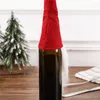 Long Hat Christmas Gnomes Wine Bottle Topper Cover Svenska Tomte Dekorativa Flaskor Toppers Semester Giftdekorationer JK2008XB