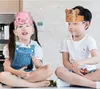 PET Kids Cartoon Face Shield With Glasses Safety Chidren Protective Mask Full Face Anti-Fog Isolation Mask Splash-proof Visor Free Ship