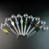 Colorful Skull Handpipes Pyrex Glass Oil Burner Pipes 5 Inch Smoking Tobacco Pipe Multi Colors For Sale Hand Pipe