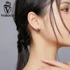 Outro Voroco Chegada S925 Cor de Prata Cute Penguin Stud Brincos Para As Mulheres Com Zircon Stone Fashion Jóias Coreanas 2021