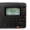 K-603 Radyo FM / AM / SW Dünya Bant Alıcı MP3 Çalar KAYIT Kaydedici ile Uyku Zamanlayıcısı Siyah FM Radyo Kaydedici