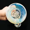 Smoking Accessories 5 Inch Discolor 3.5 Thick Glass Bong Water Pipe Joint 14mm Female Beaker Dab Rig