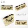 New 3D Mink Eyelashes Natural Soft False Eyelash 100% Handmade Eyelash Extension Custom Logo Eye Makeup Maquiagem