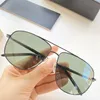 2020 Newest Luxury MB0069S Pilot metal fullrim sunglasses for men 60-13-145 UV400 HD gradient tinted lens with fullset case freeshipping