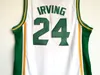 24 Kyrie Irving High School ST Patrick Jerseys Heren Sport Irving Basketbalshirts Teamkleur Wit Thuis5815980