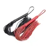 Real Genuine Leather Whip Fetish SM Bdsm Sex Toy for Couples Sex Spanking Flogger Adult Games Bondage Restraints Sex Product Y2006969564