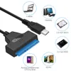 SATA to USB 3.0 케이블 어댑터 SATA7 + 15pin 지원 2.5 인치 외부 SSD HDD 하드 드라이브 22 핀 Sataiii A25