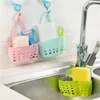 Köksartiklar Dubbelficka Sugkopp Rack Tvål Sponge Drain Rack Strainer Tömning Storage Basket Köksredskap Gadgets