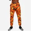 Oranje Camouflage Joggers Broek Mannen Mode Militaire Tactische Skinny Broek Sport Broek Harem Camo Pink Broek voor Mannen / Dames 200925