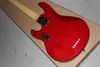 Högkvalitativ Maple Fingerboard Music Man Stingray 5 Cherry Burst Electric Bass Guitar med 9V Batteri Aktiva Pickup