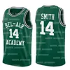 Bel-Air Academy Film Versiyonu Basketbol NCAA 14 Will Smith Jersey 25 Carlton Bankalar Koleji Wade LeBron 23 James Dwyane Fresh Prens