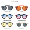 Солнцезащитные очки в стиле стим-панк, брендовый дизайн, круглые солнцезащитные очки для мужчин и женщин, винтажные солнцезащитные очки в стиле панк UV400, оттенки Eyewear1193692