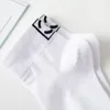 Women Letter Print Cotton Socks Black White Casual Sport Sock Gift for Love Girlfriend High Quality Wholesale Price