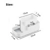 Storage Boxes Bins Plastic Makeup Organizer Bathroom Box Cosmetic Organiser Office Desktop Make Up Jewelry Sundries Container9367334