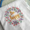 Table Napkin 6PCSLot Cotton Rectangle Servetten Dishtowel Kitchen Towel Dish Cleaning Cloth Embroidered 45x70cm3199099