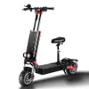 Elektrische scooter 5600W Dual Motor Folding Bike 60 V Lithium Batterij 11 Inch Tire Max Speed ​​85km / H Off-Road Elektrisch Skateboard voor Volwassen