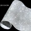 Informazioni su Strass autoadesivi Foglio di nastro di cristallo con bastoncini di diamante di gomma per decorazioni fai da te Custodie per cellulari per auto Tazze EEA1968