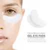 10/20/50 Pare Eyelash Pad Gel patch ympning Ögonfransar under ögonplåster för ögonfransförlängning Pappersklistermärke Wraps Makeup Tools