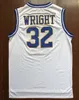 船から出荷＃LOVE and Basketball Movie Jersey Quincy 22 #MCCALL CRENSHAW 32＃Monica Wright 100％ステッチジャージ高品質