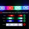 WiFi LED Strip Işık RGB Su Geçirmez IP65 SMD 5050 3528 DC 12V Gadget Google Home Alexa Şerit WiFi Kontoller Adaptör Fişi 5M LEDSTRIP IŞIKLAR