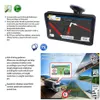 9 インチ車のトラック GPS ナビゲーション Bluetooth AV-IN FM 8GB サンシェードバイザー容量性スクリーン GPS ナビゲーター