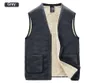 Männer Westen Herbst Winter Casual Ärmellose Jacke Männer Warme Fleece Herren Weste 5XL Schwarz Dicke Gilet Chaleco1 Stra22