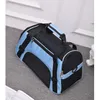 Портативный переносной рюкзак для домашних животных, синий, черный цвет, дышащая водонепроницаемая сумка для домашних животных, сумка для домашних животных1117119