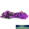 Violet Artificial Flowers DIY Door Lintel Mirror Flower Vine Artificial Green Plant Silk Fake Flower for Wedding Home Decoration