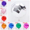 Birthday Party Solid Color Balloons 18 Inch Round Aluminium Balloon Festive Wedding Party Layout Decoration Colorful Balloon BH4008 TQQ