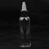 40 Pieces Empty Plastic Squeeze Bottle with Top Cap Tip Applicator 60ml322E