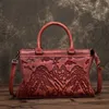 Rosa bolsas de grife Sugao saco crossbody Lady bolsa de ombro 2020 do desenhista de couro genuíno em relevo sacos de vento nacional