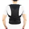 Adjustable Back Posture Corrector Support Shoulder Lumbar Brace Support Corset Back Belt for Men Women