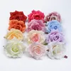 30 50st Roses Head Wedding Decorative Flowers Wall Diy Christmas For Home Decorations Artificial Flowers Scrapbooking Garlands260R