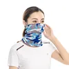 Branco Sublimation Bandanas Poliéster Transferência de Calor Printing véu Sports equitação máscara facial Tubo garganta da face lenços mágica Bib Headband